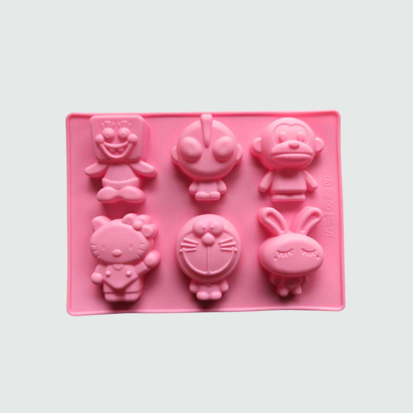 Cartoon Characters Silicone Mould