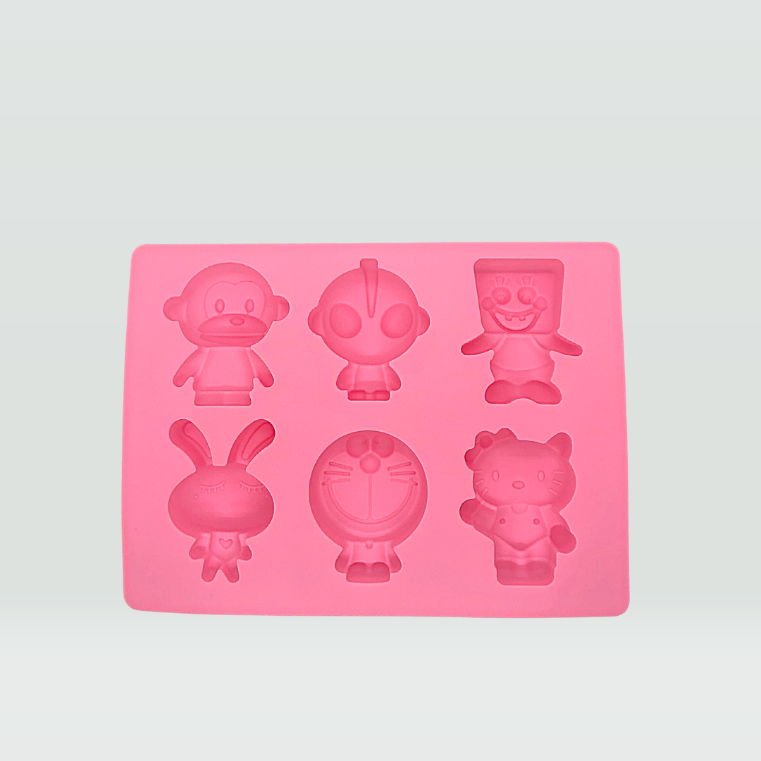 Cartoon Characters Silicone Mould
