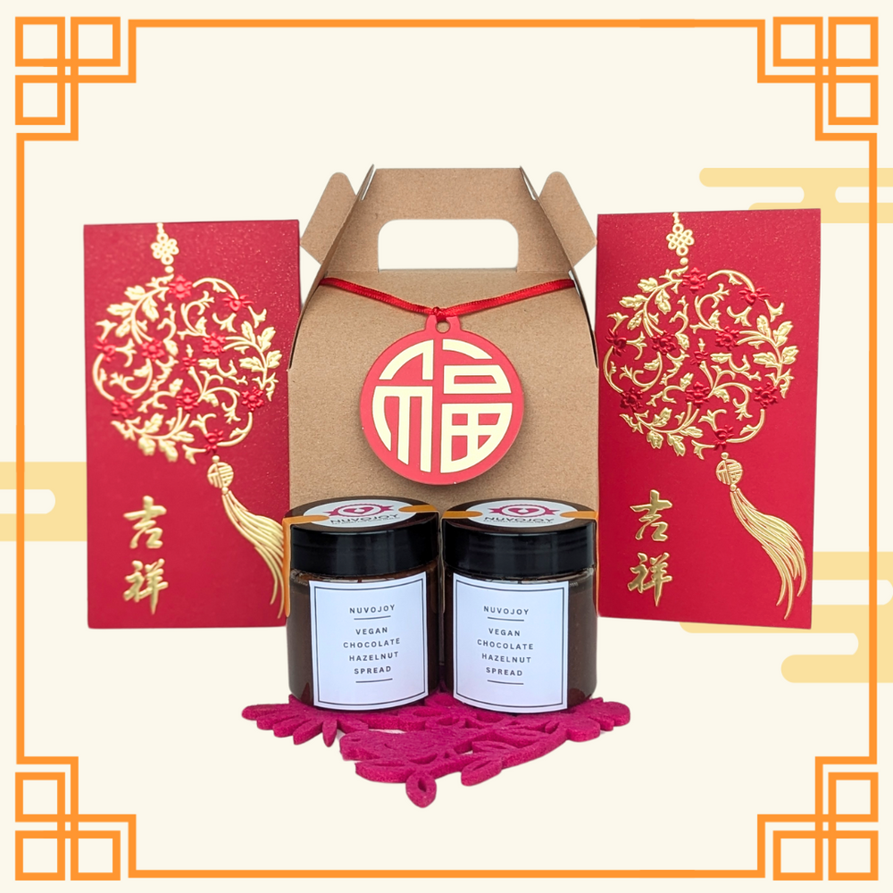 
                  
                    Chinese New Year CNY Limited Gift Sets | Vegan Hazelnut Spread – Keto-Friendly, Low in Sugar & 100% Natural
                  
                