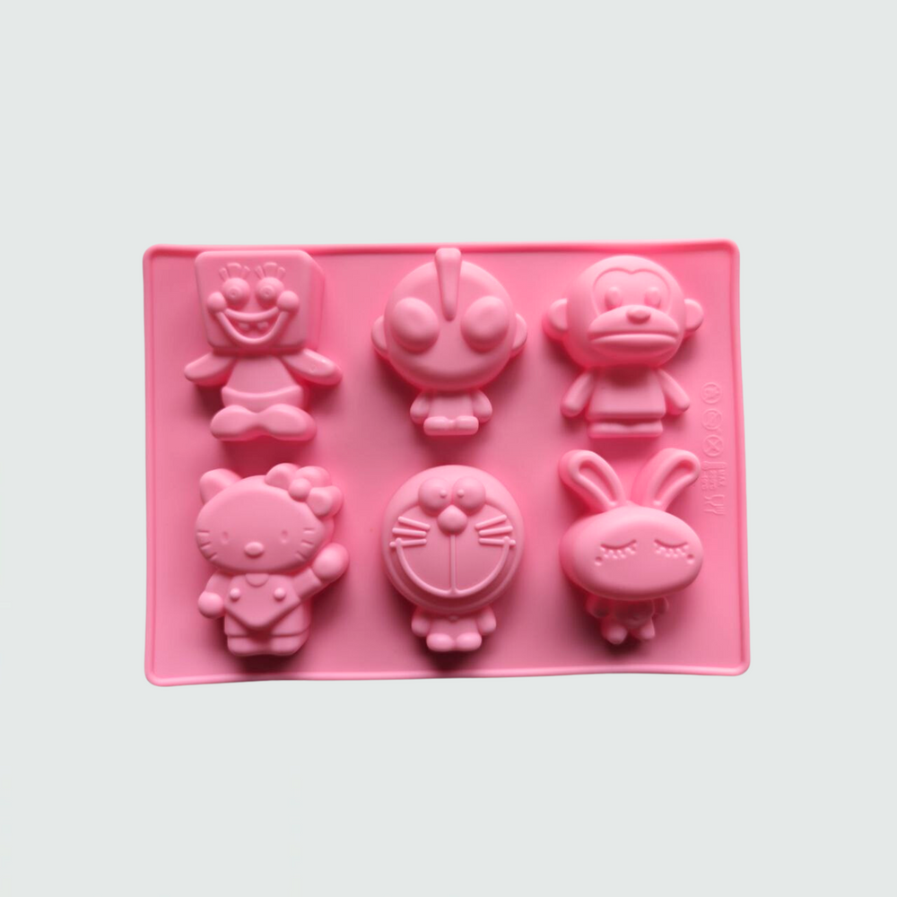 
                  
                    Cartoon Characters Silicone Mould
                  
                