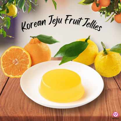 Korean Jeju Fruit Jellies (Citron / Hanrabong)